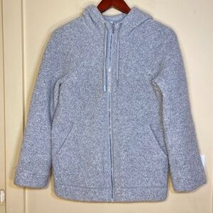Lululemon wool gray zip up sweater